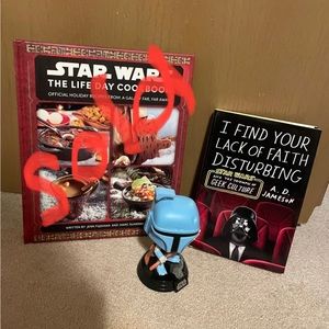 SOLD ❌ New Star Wars Book & Funko Pop Star Wars Bob Fett